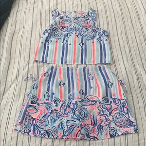 Lilly Pulitzer Donna Set -size 6